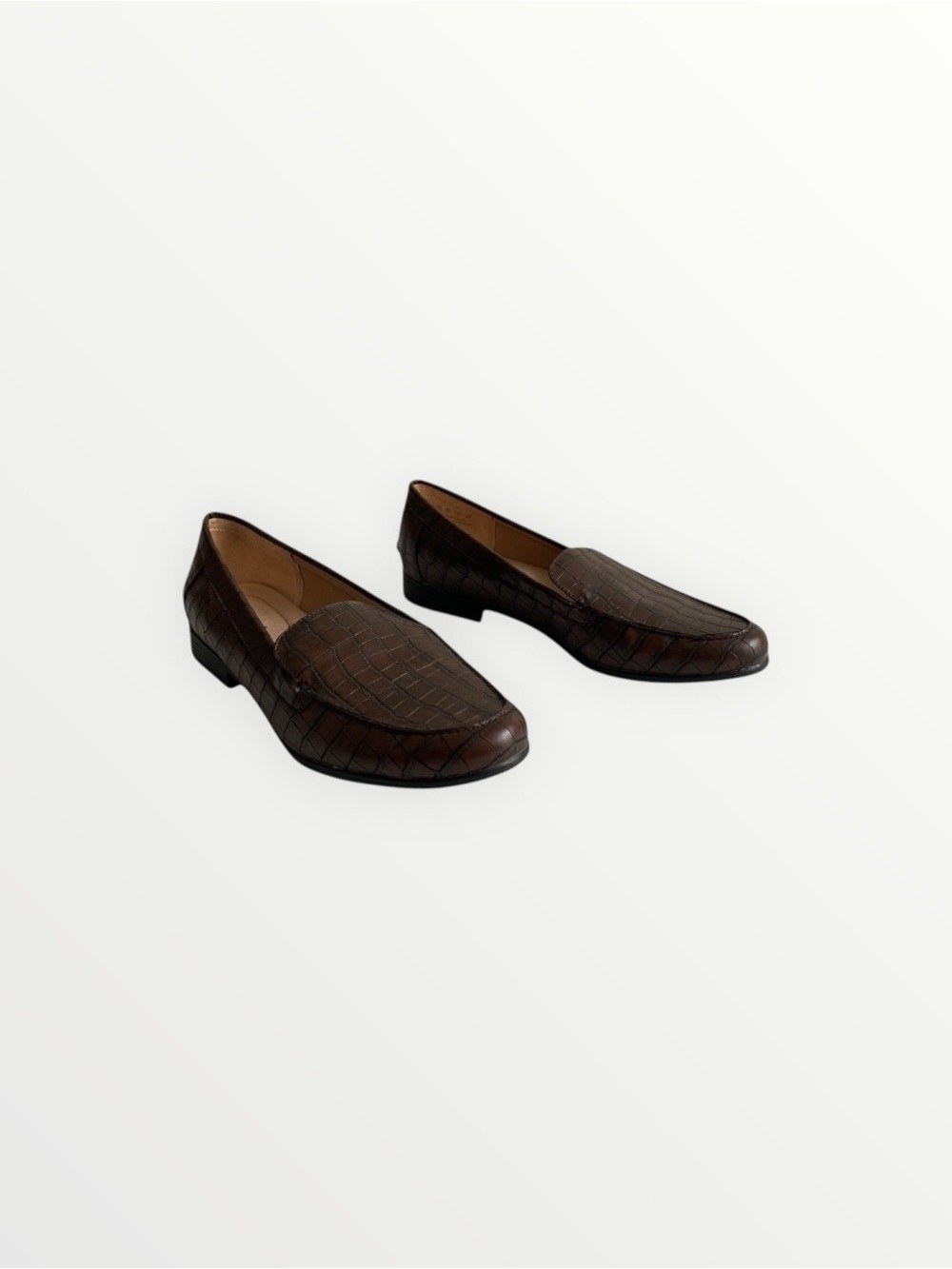 LifeStride Womens Brown Margot Loafers Size 11